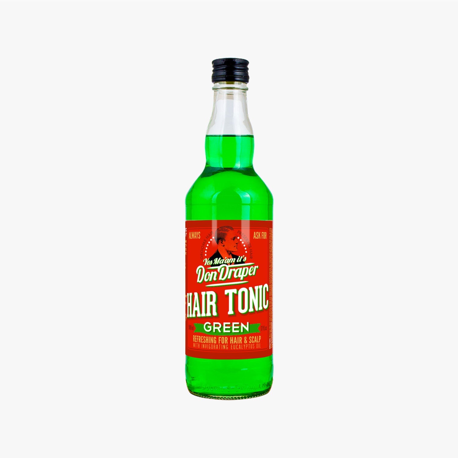 DON DRAPER HAIR TONIC GREEN 500ML (17 fl.oz)