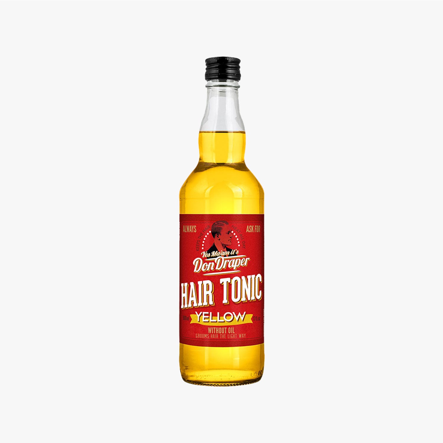 DON DRAPER HAIR TONIC YELLOW 500ML (17 fl.oz)