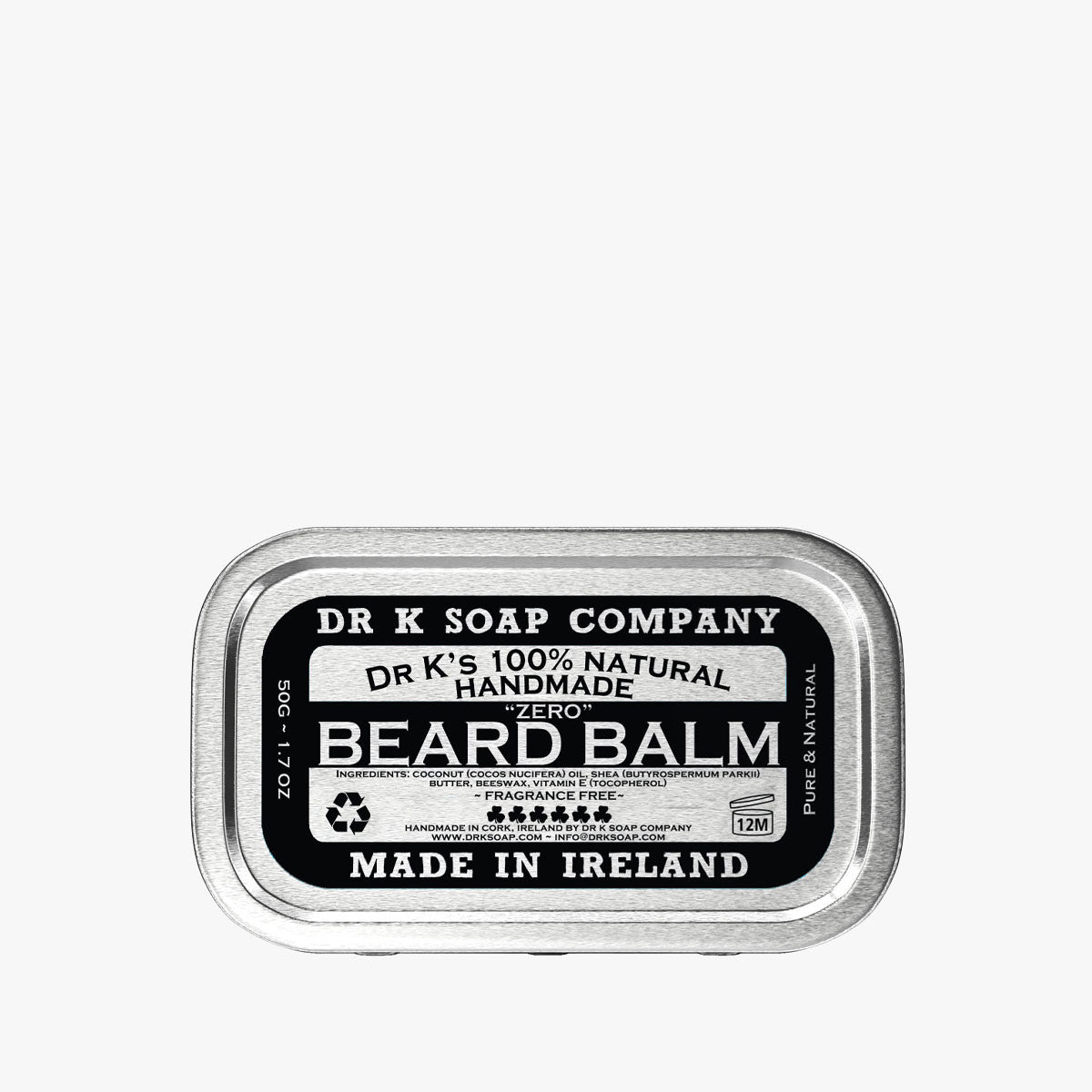 DR.K - BEARD BALM ZERO 50G (1.7oz)