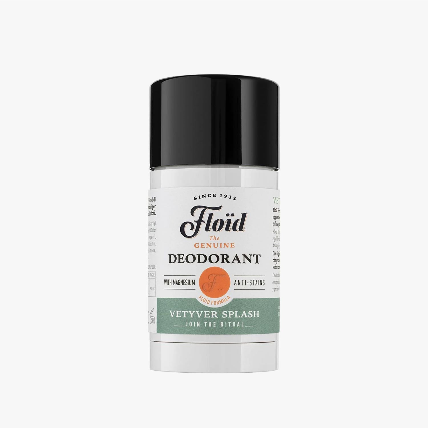 FLOID DEODORANT STICK VETYVER SPLASH 75ML (2.5floz)