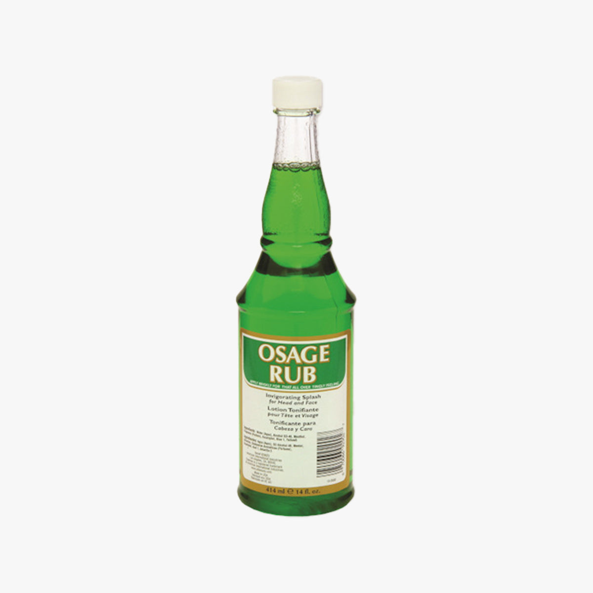 JERIS OSAGE RUB FACE AND HAIR TONIC 414ML (14floz)