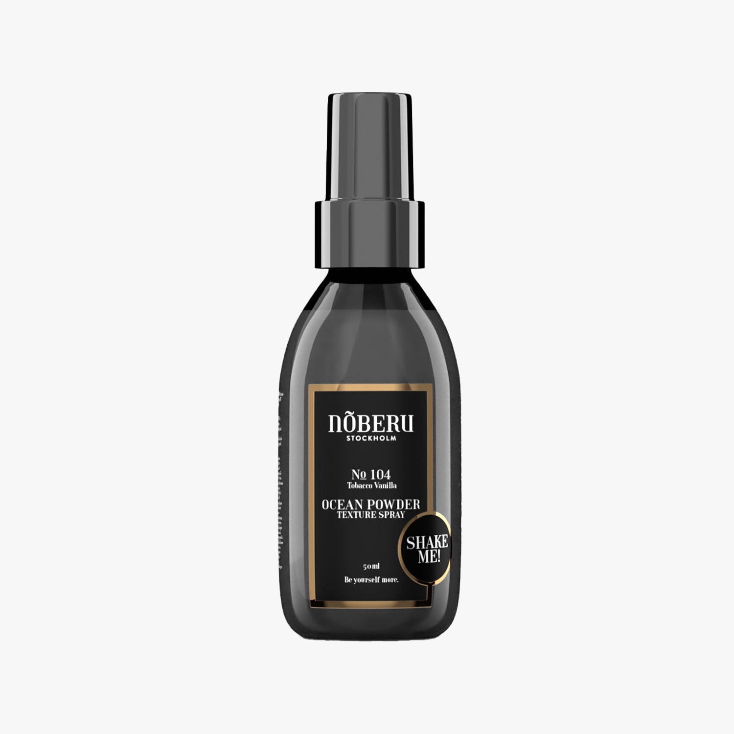 NOBERU OCEAN POWDER TEXT. SPRAY - NO 104 TOBACCO VANILLA 150ML (5.07 fl.oz)