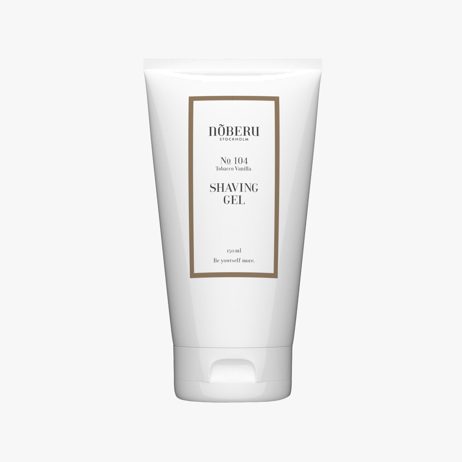 NOBERU SHAVING GEL - NO. 104 TOBACCO VANILLA 150ML (5.07fl oz)