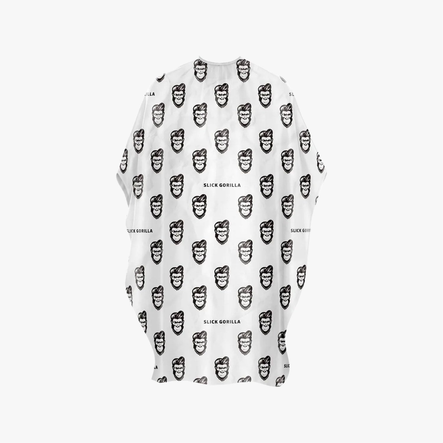 SLICK GORILLA BARBER CAPE WHITE