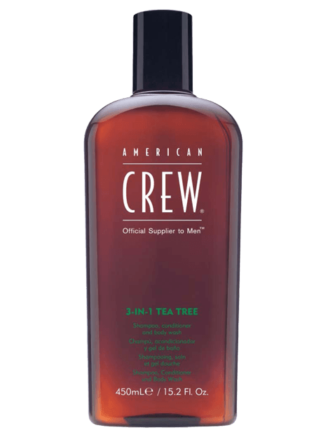AMERICAN CREW 3-IN-1 TEA TREE SHAMPOO 450ML (15.2oz)