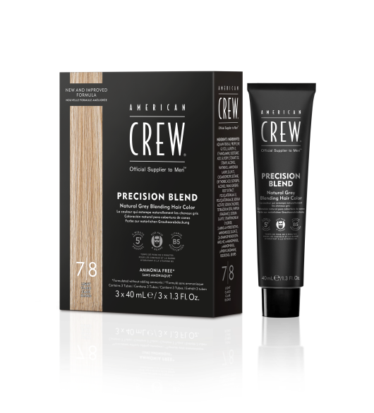 AMERICAN CREW PREC BLEND LIGHT BLOND 7-8 3x40ML
