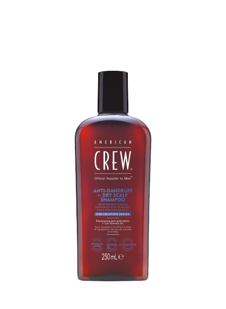 AMERICAN CREW ANTI-DANDRUFF + DRY SCALP SHAMPOO 250ML (8.45 fl.oz.)