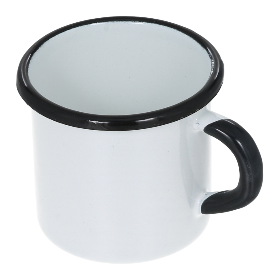 1o1BARBERS ENAMEL CUP 8CM