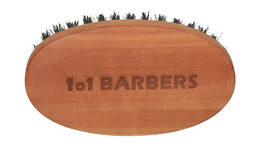 1o1BARBERS BARTBÜRSTE OVAL 90x50MM CUSTOM