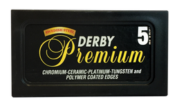 DERBY PREMIUM DOUBLE EDGE BLADE DE 5PCS