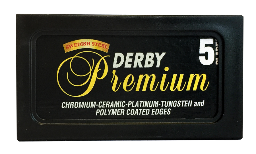 DERBY PREMIUM DOUBLE EDGE BLADE DE 5PCS