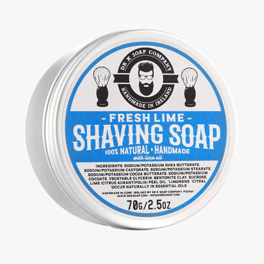DR.K - SHAVING SOAP FRESH LIME 70G (2.5oz)