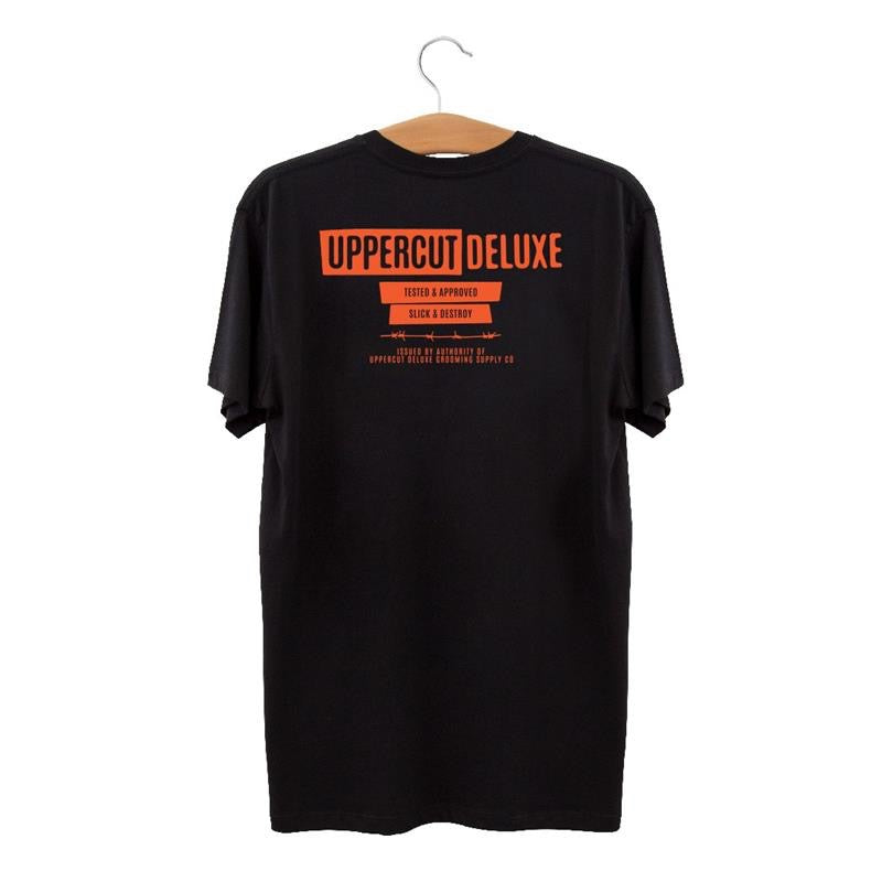 UPPERCUT T-SHIRT - HEADLINER BLACK