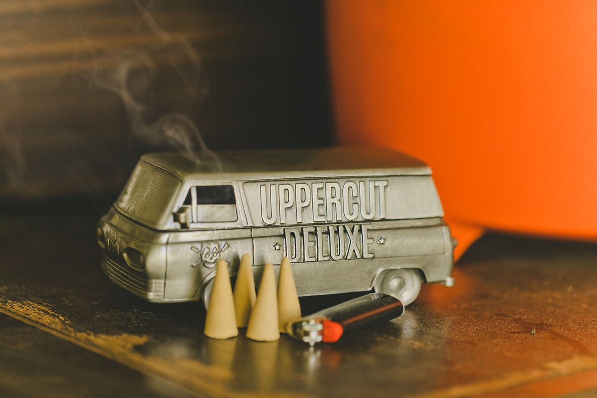 UPPERCUT ROAD TRIPPER INCENSE HOLDER + PACKS OF INCENSE
