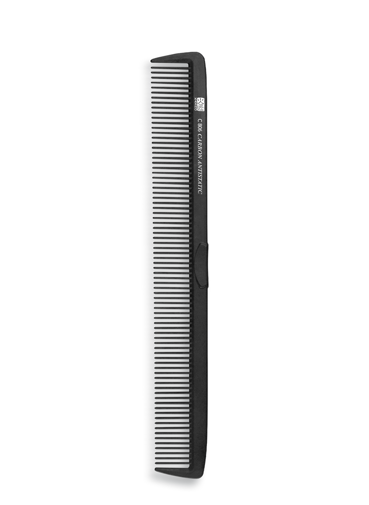KASHO CARBON HAIR CUTTING COMB 21,8CM