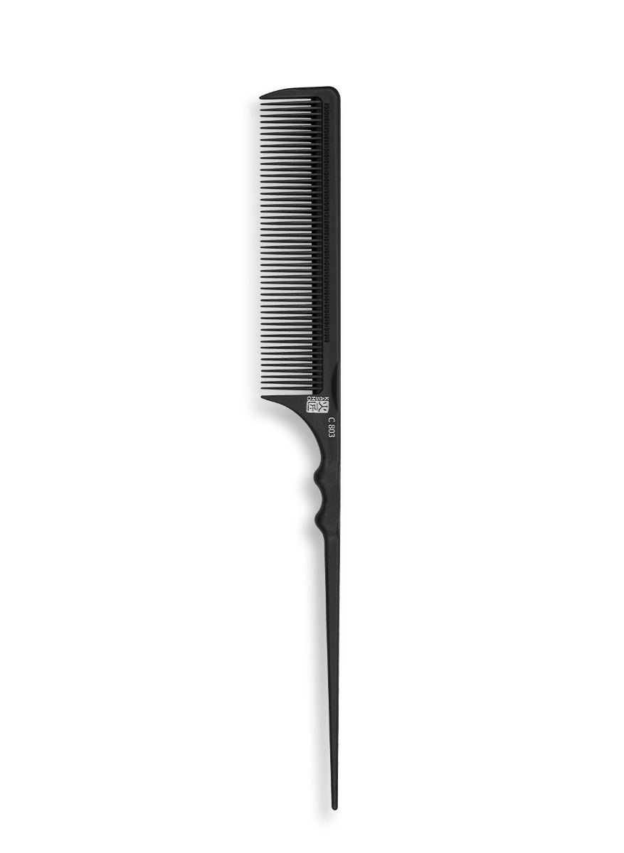 KASHO CARBON SMALL TAIL COMB 22,0CM