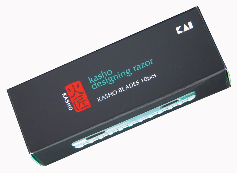 KASHO DESIGNING RAZOR BLADES GREEN 10 STÜCK