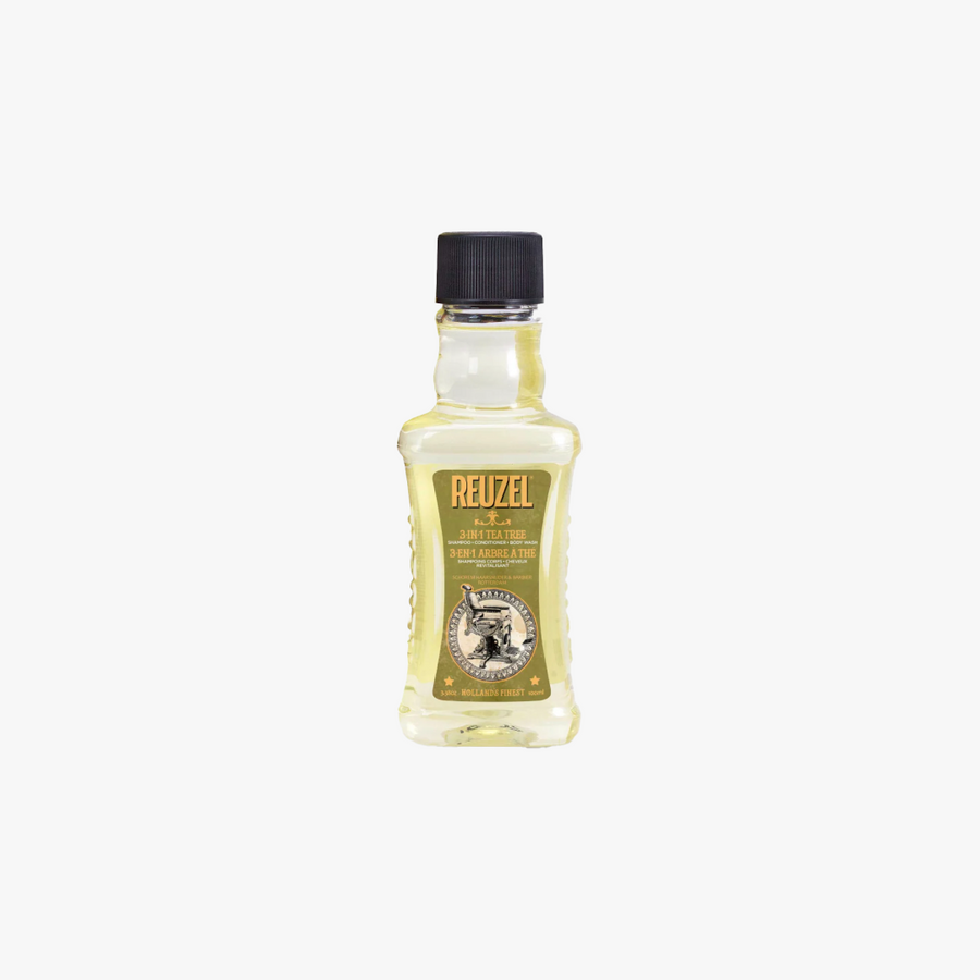 REUZEL 3-IN-1 TEA TREE SHAMPOO 100ML (3.38oz)