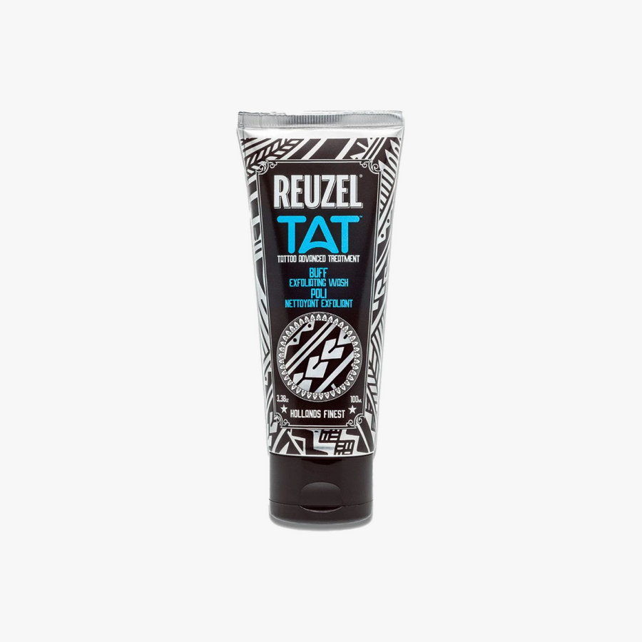 REUZEL TATTOO BUFF EXFOLIATING WASH 100ML (3.38floz)