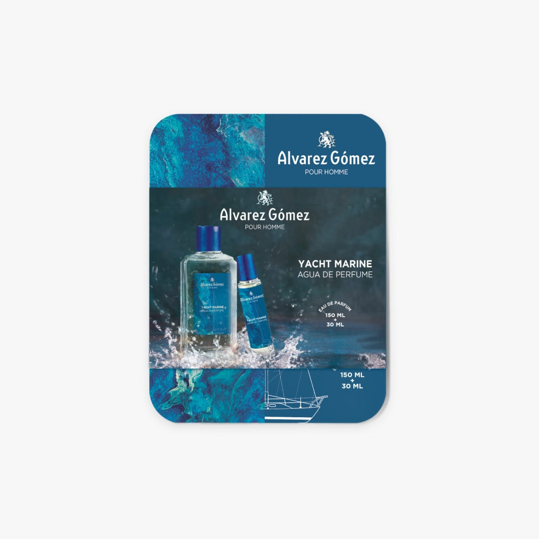 ALVAREZ GOMEZ YACHT MARINE AQUA DE PARFUM SPRAY DUO SET - 150ML + 30ML