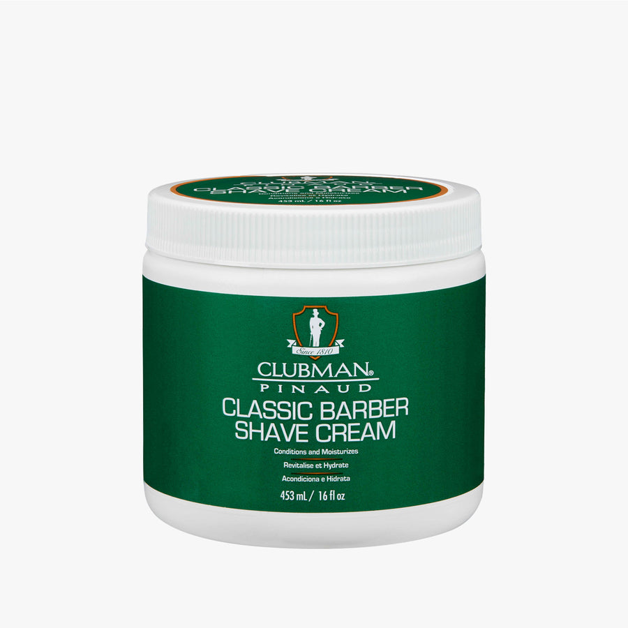 CLUBMAN CLASSIC BARBER SHAVE CREAM 453ML (16floz)