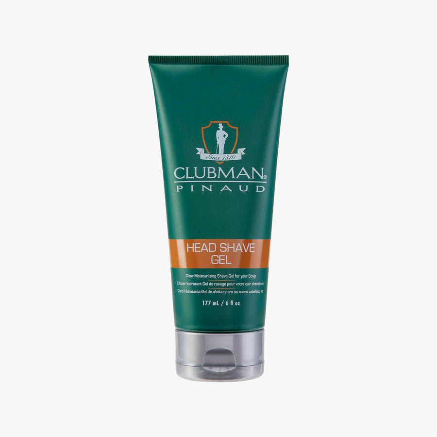 CLUBMAN PINAUD HEAD SHAVE GEL 177ML (6floz)