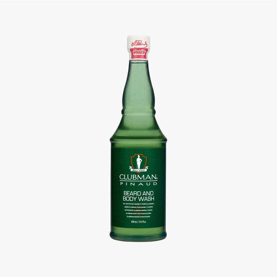 CLUBMAN RESERVE BEARD AND BODY WASH 430ML (14.5floz)