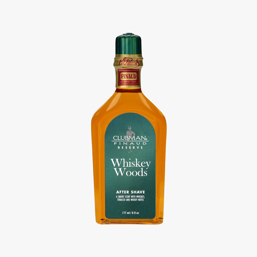 CLUBMAN RESERVE WHISKEY WOODS AFTER SHAVE 177ML (6floz)