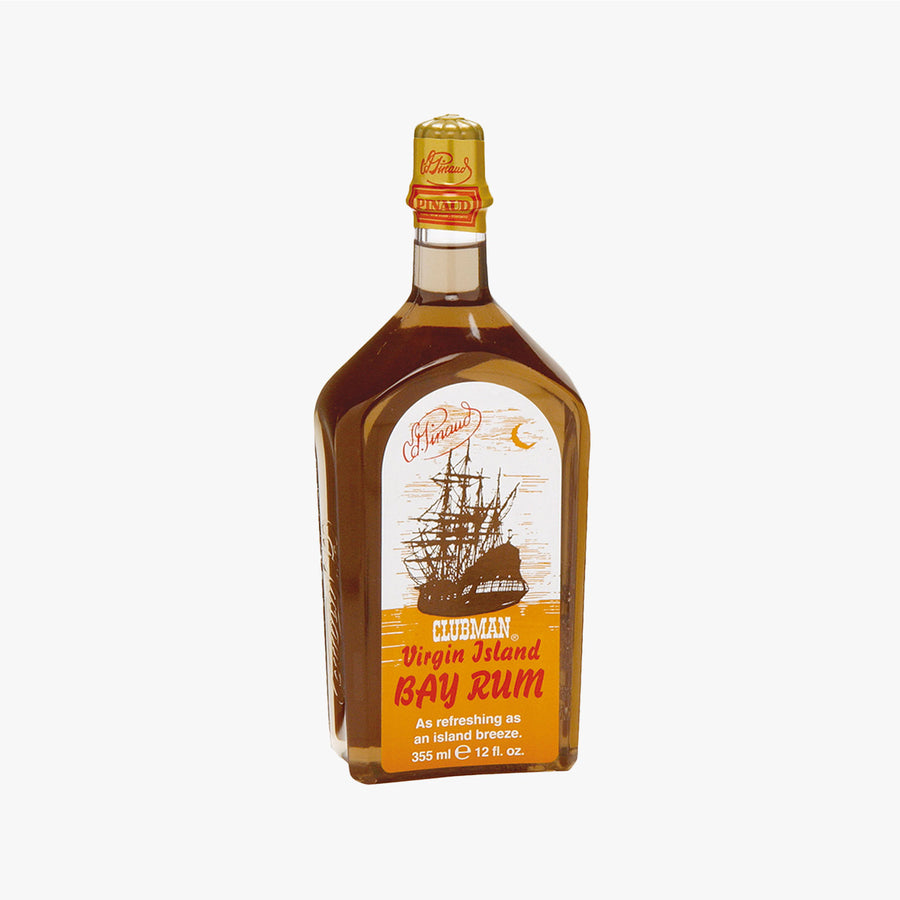 CLUBMAN VIRGIN ISLAND BAY RUM AFTER SHAVE BODY COLOGNE 177ML (6floz)