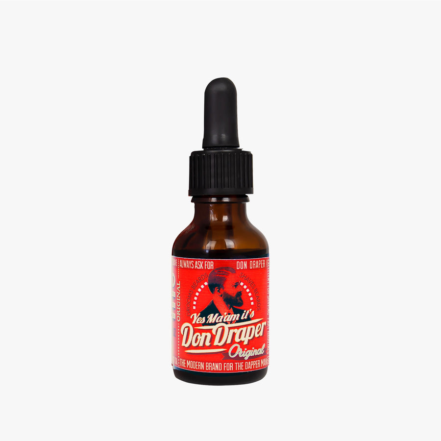 DON DRAPER BEARD & SHAVE OIL 25ML (0.85 fl.oz)
