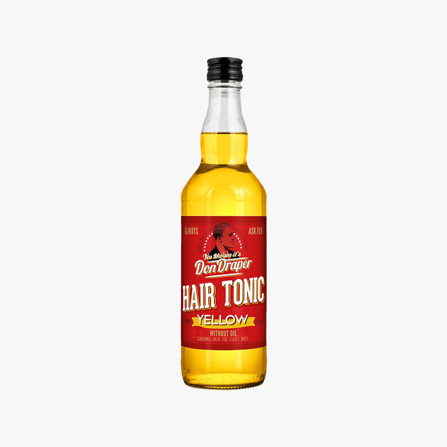 DON DRAPER HAIR TONIC YELLOW 500ML (17 fl.oz)
