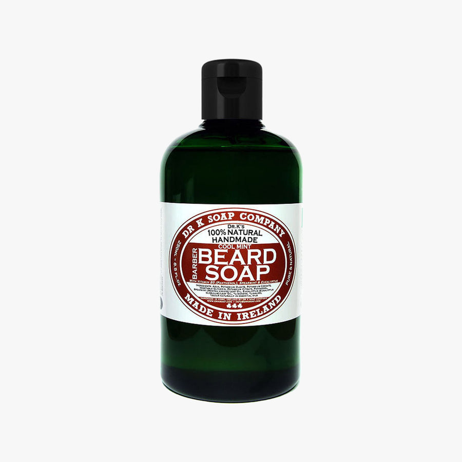 DR.K - BEARD SOAP COOL MINT 250ML (8.5floz)
