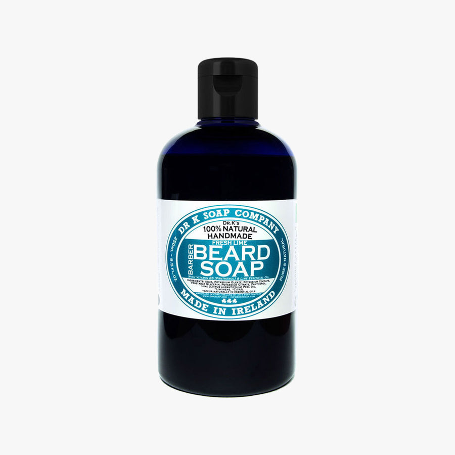 DR.K - BEARD SOAP FRESH LIME BARBER SIZE 250ML (8.5floz)
