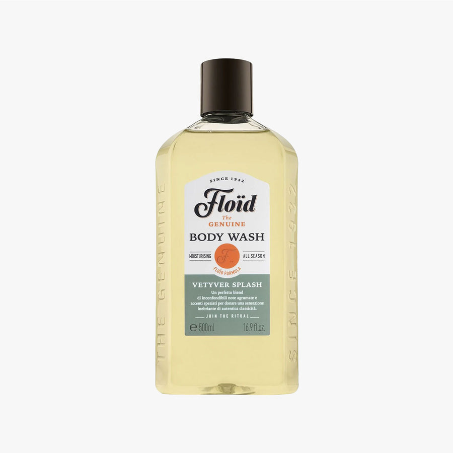 FLOID BODY WASH VETYVER SPLASH 500ML (16.9floz)