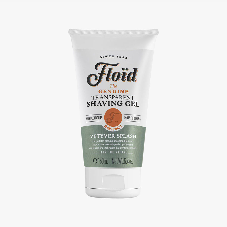 FLOID SHAVING GEL VETYVER SPLASH 150ML (5.4floz)