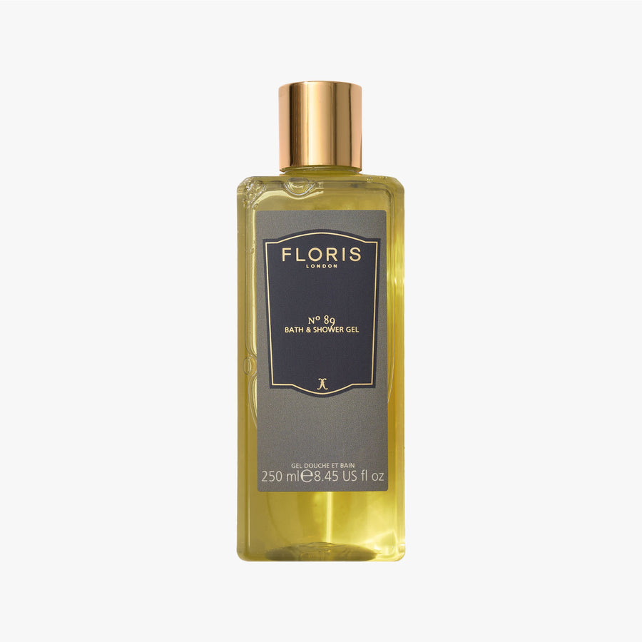 FLORIS NO. 89 BATH & SHOWER GEL 250ML (8.45floz)