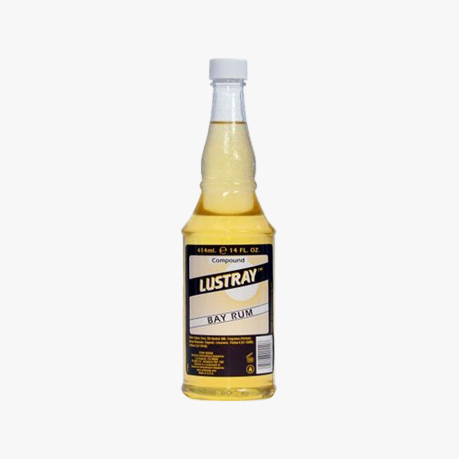 LUSTRAY BAY RUM COMPOUND AFTER SHAVE BODY COLOGNE 414ML (14floz)