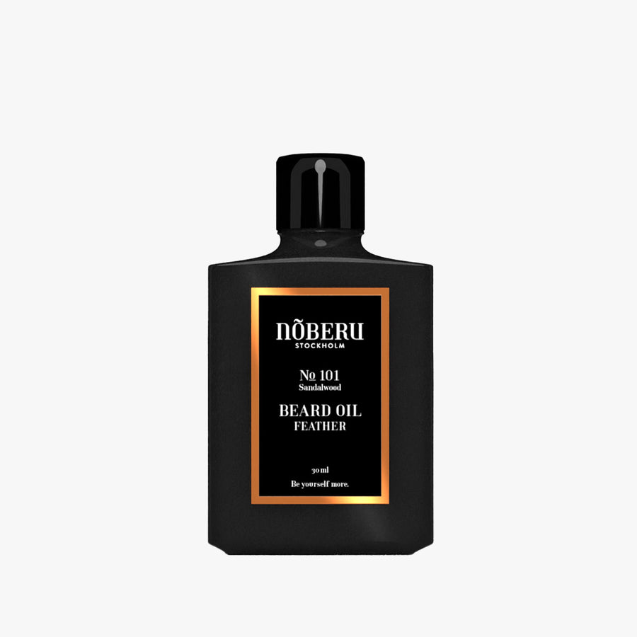 NOBERU BEARD OIL FEATHER - NO. 101 SANDALWOOD 30ML (1fl oz)