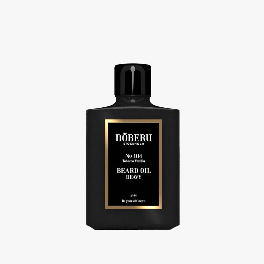 NOBERU BEARD OIL HEAVY - NO. 104 TOBACCO VANILLA 30ML (1fl oz)