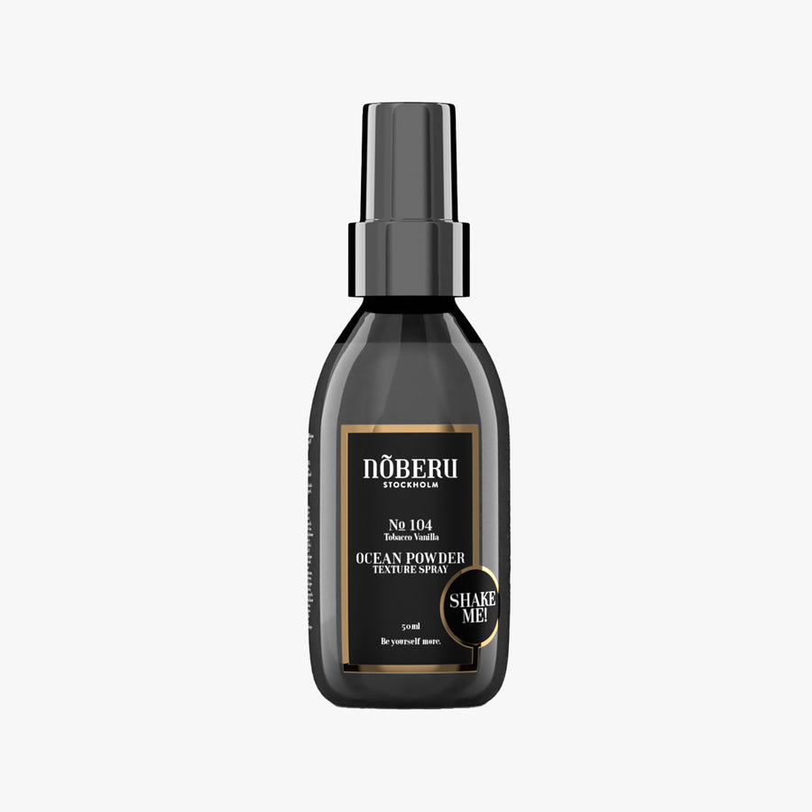 NOBERU OCEAN POWDER TEXT. SPRAY - NO 104 TOBACCO VANILLA 150ML (5.07 fl.oz)