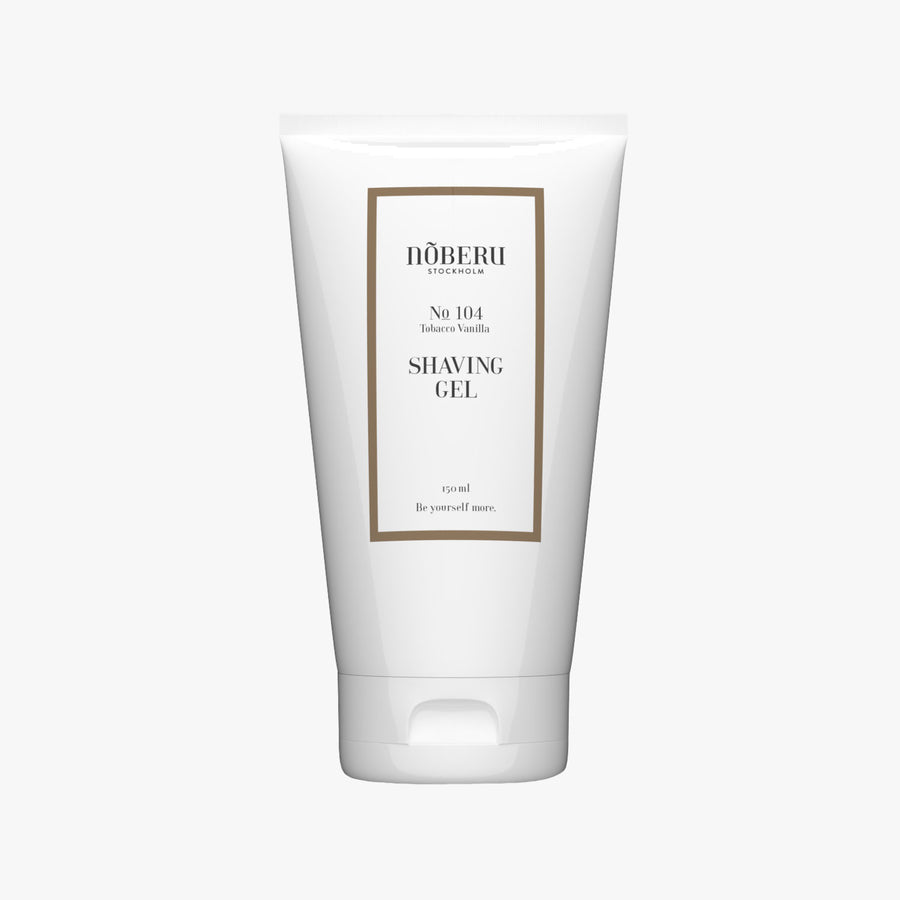 NOBERU SHAVING GEL - NO. 104 TOBACCO VANILLA 150ML (5.07fl oz)