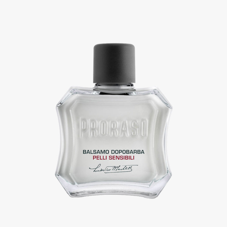 PRORASO AFTER SHAVE BALM WHITE SENSITIVE 100ML (3.4floz)
