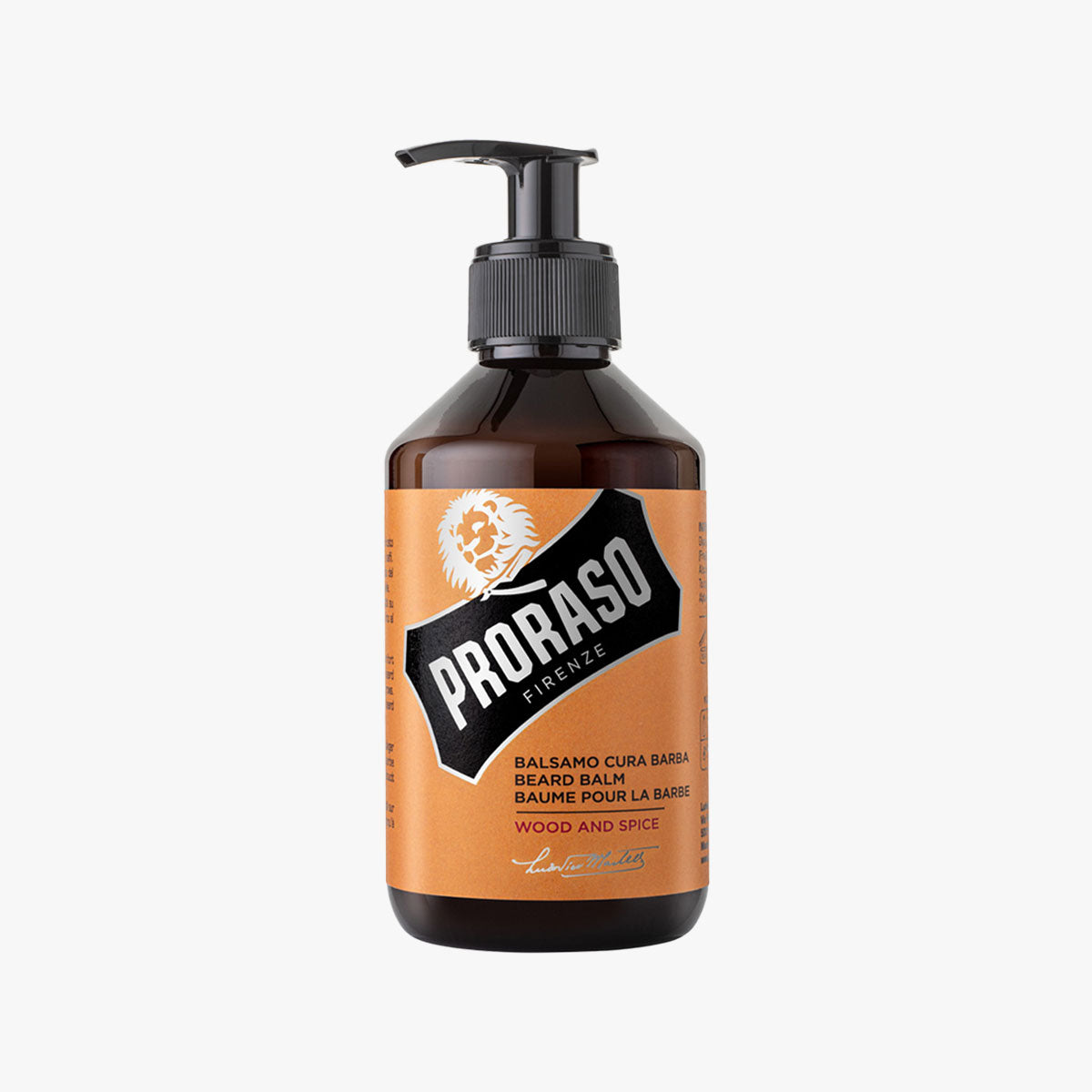 PRORASO BEARD BALM WOOD & SPICE 300ML (10.1floz)