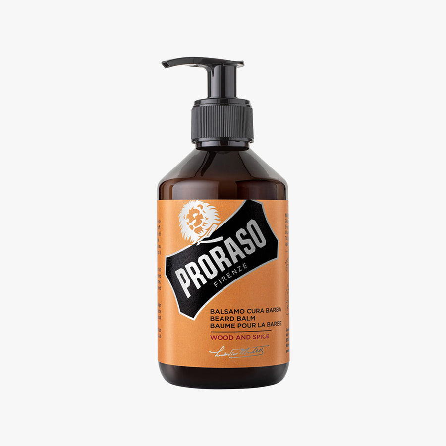 PRORASO BEARD BALM WOOD & SPICE 300ML (10.1floz)