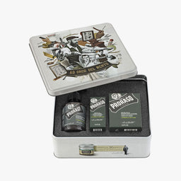 PRORASO BEARD CARE SET CYPRESS & VETYVER 3-PCS
