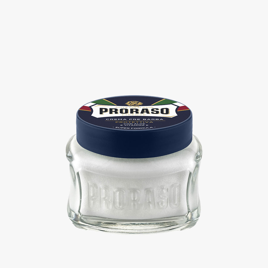 PRORASO PRESHAVE CREAM BLUE PROTECTIVE 100ML (3.6oz)