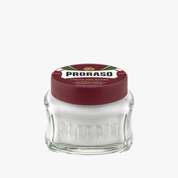 PRORASO PRESHAVE CREAM RED NOURISH 100ML (3.6oz)