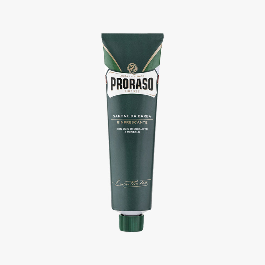 PRORASO SHAVING CREAM GREEN REFRESH TUBE 150ML (5.2oz)