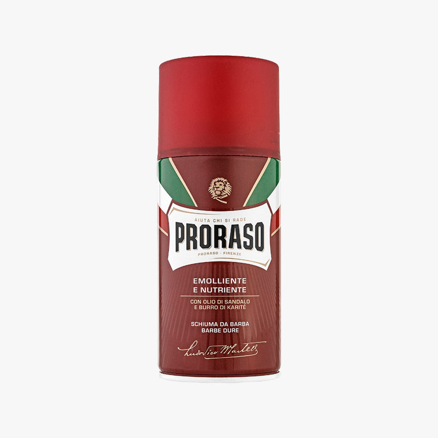 PRORASO SHAVING FOAM RED NOURISH 300ML