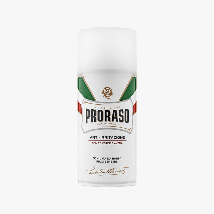 PRORASO SHAVING FOAM WHITE SENSITIVE 300ML
